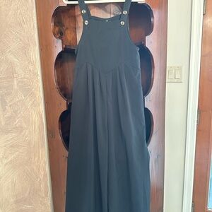 Shein Full Length Wide Leg Jumpsuit